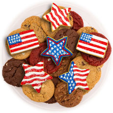 TRY34 - Stars and Stripes Cookie Tray